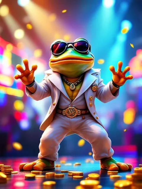 Elvis Frog in Vegas